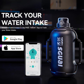 Bouteille d'Eau Intelligente SGUAI.Restez Hydraté avec Suivi Bluetooth