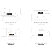 LaMetric, the clock for your everyday life