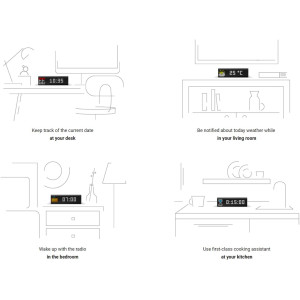 LaMetric, the clock for your everyday life