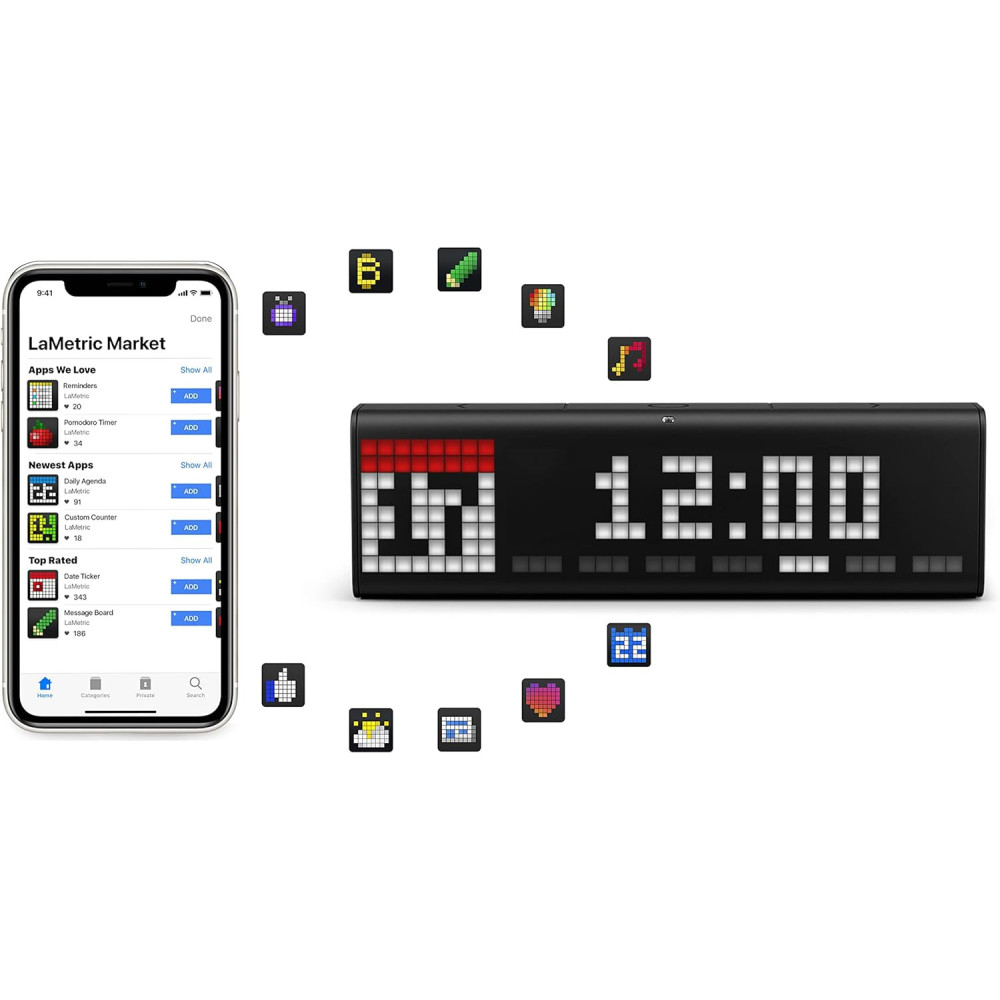LaMetric, the clock for your everyday life