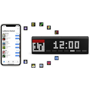 LaMetric, the clock for your everyday life