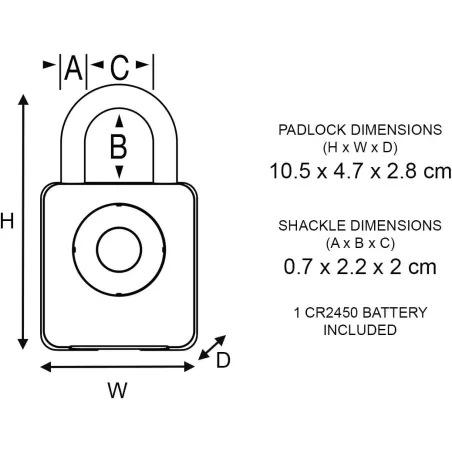 Cadenas Bluetooth Intérieur Master Lock : Sécurité Intelligente, Contrôle Facile & Durable