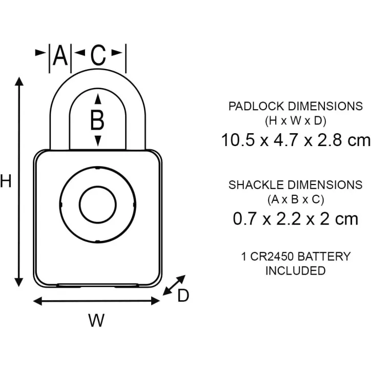 Cadenas Bluetooth Intérieur Master Lock : Sécurité Intelligente, Contrôle Facile & Durable