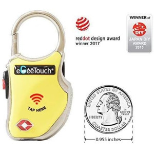 Cadenas eGeeTouch : Sécurité Avancée pour Bagages TSA