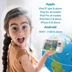 Globe AR Orboot Terre : Apprentissage Interactif Amusant