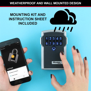 Master Lock Bluetooth Padlock: Top-notch security with simple access.