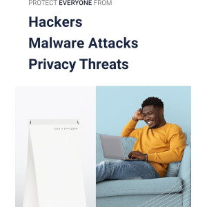 Gryphon Tower Mesh WiFi Router: Superior Connectivity and Security for Your Home