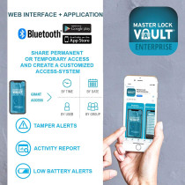 Cadenas Bluetooth Master Lock : Verrouillage Sécurisé et Intelligent