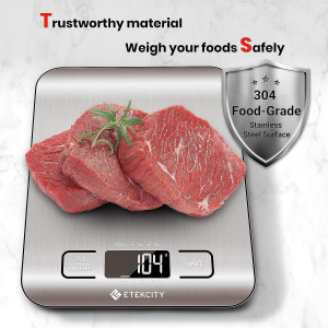 Etekcity Digital Kitchen Scale: Precision Weighing for Culinary Excellence