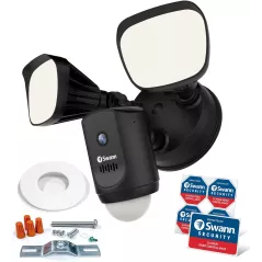 Caméra Swann avec Projecteur : Sécurité Intelligente et Lumineuse