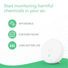 Airthings Wave Mini : Votre Expert en Qualité de l'Air Intérieur