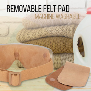 Masseur Oculaire Sans Fil SereneLife : Chaleur Relax & Sommeil