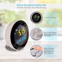 Pyle Indoor Air Quality Monitor - Health & Safety at Home