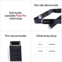 Polar Precision: Advanced Heart Rate Monitor with Comfortable Chest Strap