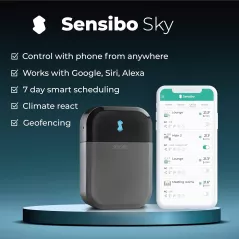 Sensibo Sky: Contrôleur AC Intelligent – Confort, Économies & Contrôle à Distance!