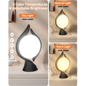 Lampe de Thérapie Lumineuse sans UV. Luminosité Réglable et Minuterie