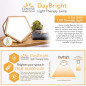 DayBright : Lampe de luminothérapie 10000 Lux - Élégante, télécommande, bien-être garanti !