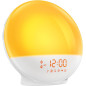 Sunrise Alarm Clock with Light Therapy: Wake Up Naturally with 10000 Lux & White Noise Sunrise Alarm Clock with Light Therapy: Wake Up Naturally with 10000 Lux & White Noise