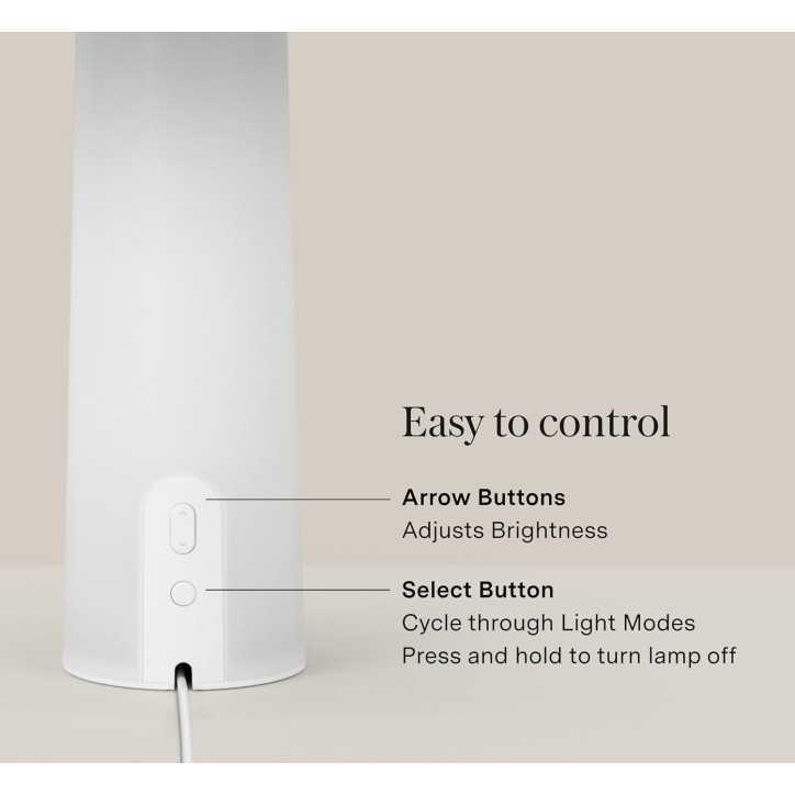 Loftie Sunrise Alarm Lamp: Wake Up Naturally, Sleep Deeper - Custom Colors & Sleep Aid!