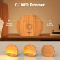 REACHER Sunrise Alarm Clock: Wake Up Naturally with Light & Sound - Bedroom Decor