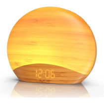 REACHER Sunrise Alarm Clock: Wake Up Light and Sound Machine