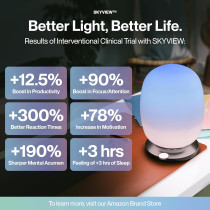 SKYVIEW Wellness Lamp: NASA-Engineered for Better Sleep and Mood