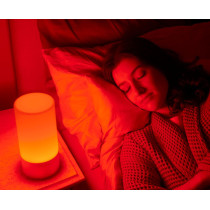 Lampe de sommeil à lumière rouge : stimule la mélatonine