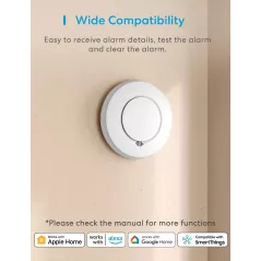 Détecteur de Fumée Intelligent Meross: Sécurité Connectée pour Votre Maison