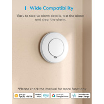 Meross Smart Smoke Alarm with Hub: Real - Time Alerts and Safety