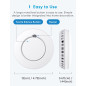 Meross Smart Smoke & Heat Alarm with Hub: Whole-Home Protection, Real-Time Alerts