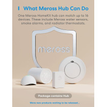 Meross Smart Smoke Alarm with Hub: Real - Time Alerts and Safety