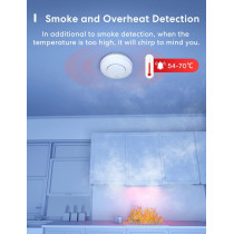 Meross Smart Smoke Alarm with Hub: Real - Time Alerts and Safety