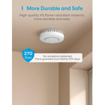 Meross Smart Smoke Alarm with Hub: Real - Time Alerts and Safety