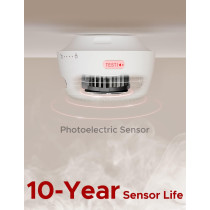 X-Sense Wi-Fi Smoke Alarm: Real-Time Alerts & 10-Year Sensor Life