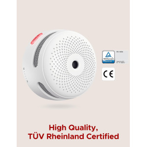 X-Sense Wi-Fi Smoke Alarm: Real-Time Alerts & 10-Year Sensor Life
