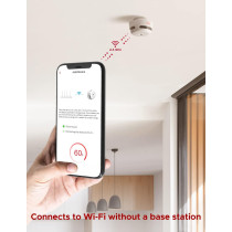 X-Sense Wi-Fi Smoke Alarm: Real-Time Alerts & 10-Year Sensor Life