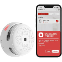 X-Sense Wi-Fi Smoke Alarm: Real-Time Alerts & 10-Year Sensor Life