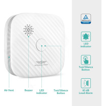 Spreadtron Smart Wi-Fi Smoke Alarm: 10-Year Sensor & Real-Time Alerts