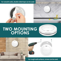 Safeliveo Wireless Smoke, Heat & CO Alarm Kit with Remote Control