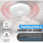 PRO-Sensor Wireless Interlinked Smoke Detectors: 10-Year Battery, Easy Install, Whole Home Protection