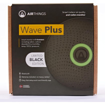 Airthings Wave Plus: Monitor Radon, CO2, and Air Quality at Home.