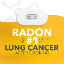 Air Quality Monitor with Radon Detection | Airthings 2960 View Plus