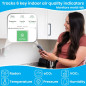 Lüft Air Quality Monitor: Radon, VOC & CO2 Detection - Breathe Easier with WiFi & App!