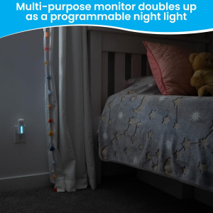 Lüft Indoor Air Quality Monitor - Accurate Radon, VOC, and CO2 Detection with WiFi, Easy Setup, and Mobile App Integration