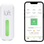 Lüft Air Quality Monitor: Radon, VOC & CO2 Detection - Breathe Easier with WiFi & App!