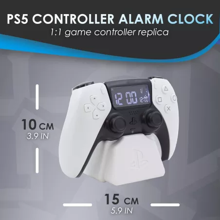 Réveil Manette PlayStation - Parfait pour les Gamers !