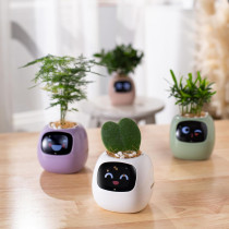 Jardinière Intelligente avec Émojis .Jardiner en s'amusant