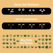 Jardinière Intelligente avec Émojis .Jardiner en s'amusant