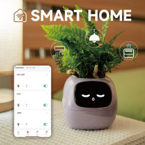 Jardinière Intelligente avec Émojis .Jardiner en s'amusant