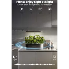 Inbloom 12 Pods Système Hydroponique Kit de Jardinage Intérieur